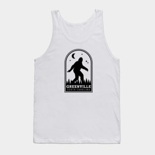 Greenville South Carolina SC Bigfoot Tourist Souvenir Tank Top